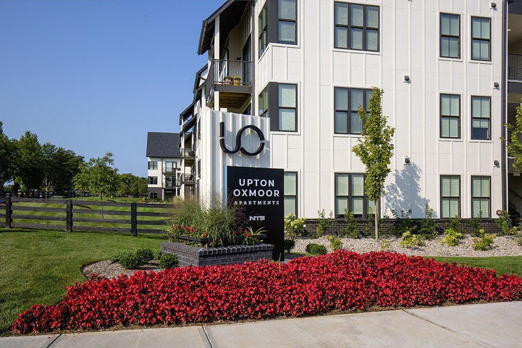 Upton Oxmoor Apartments Louisville community entrance