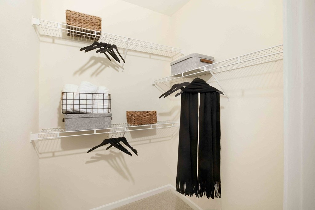 Grove Swift Creek Apartments Walk-in Closet