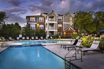 Lake Clearwater pool at dusk 2 - Photo Gallery 2