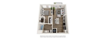 Sagemont Agate Floor Plan 3D