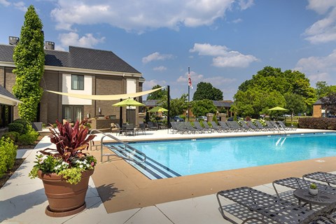 Hurstbourne Grand Apartments Louisville resort-inspired pool and expansive sundeck