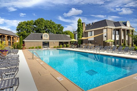 Hurstbourne Grand Apartments Louisville resort-inspired pool and expansive sundeck