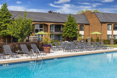 Hurstbourne Grand Apartments Louisville resort-inspired pool and expansive sundeck