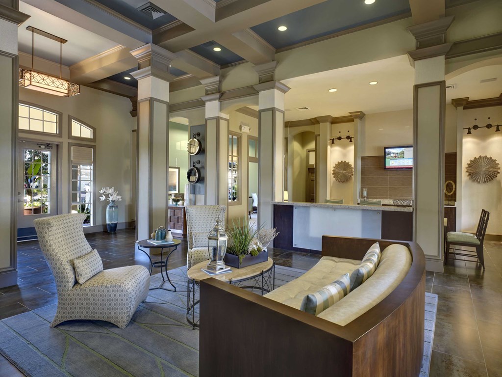 Sanford Lake's Edge Apartments clubhouse and leasing center