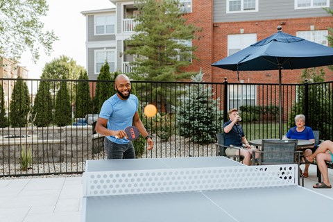 Indianapolis Lake Clearwater Apartments  ping pong