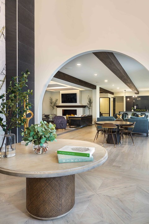 Louisville Plainview Apartments resident lounge entryway