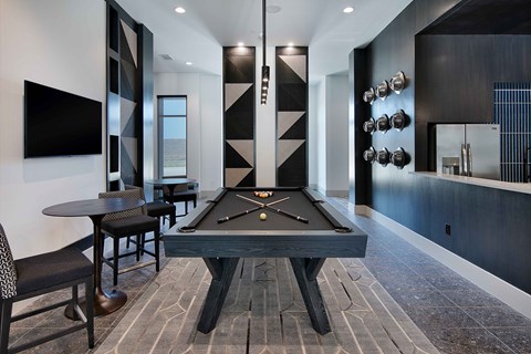 Sagemont Apartments Irving Texas Pool Table