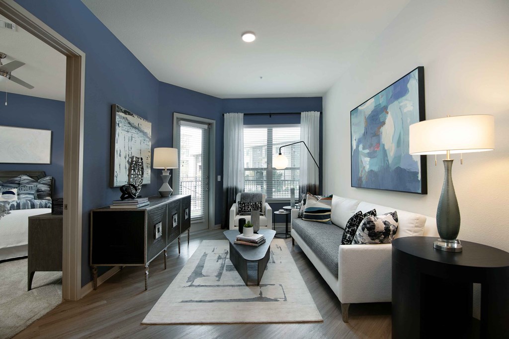 Sagemont Apartments Irving Texas  Living Room