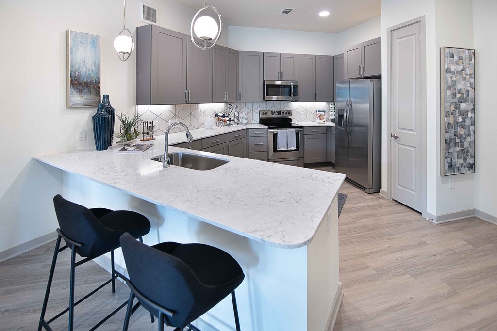 Sagemont Apartments Irving Texas  Kitchen