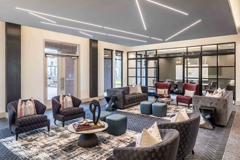 Sagemont Apartments Irving Texas Clubhouse Lounge