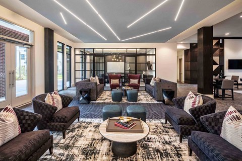 Sagemont Apartments Irving Texas Clubhouse Lounge