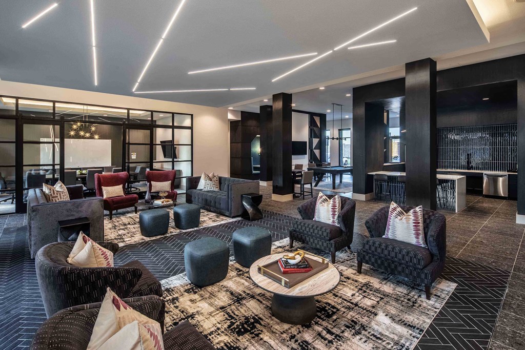 Sagemont Apartments Irving Texas Clubhouse Lounge
