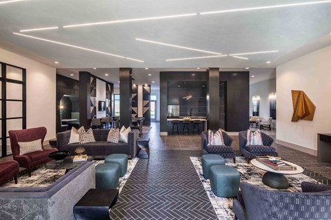 Sagemont Apartments Irving Texas Clubhouse Lounge