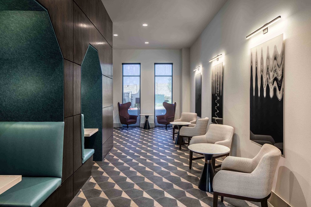 Sagemont Apartments Irving Texas Clubhouse Working Pod