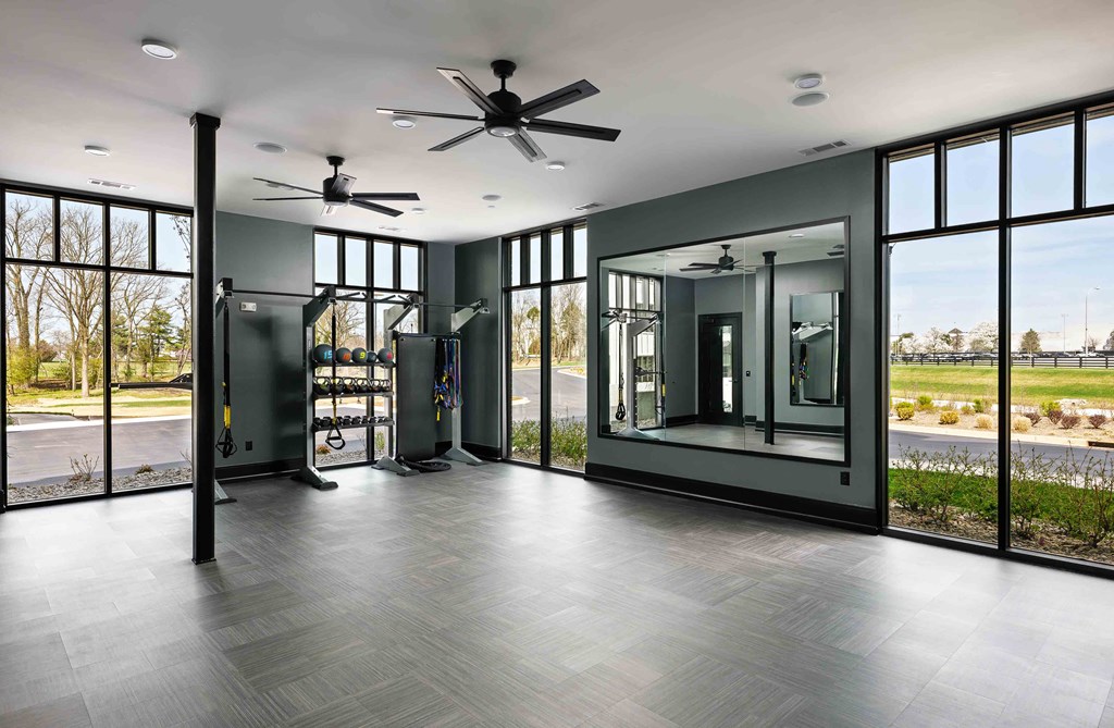 Upton Oxmoor Apartments Louisville fitness studio