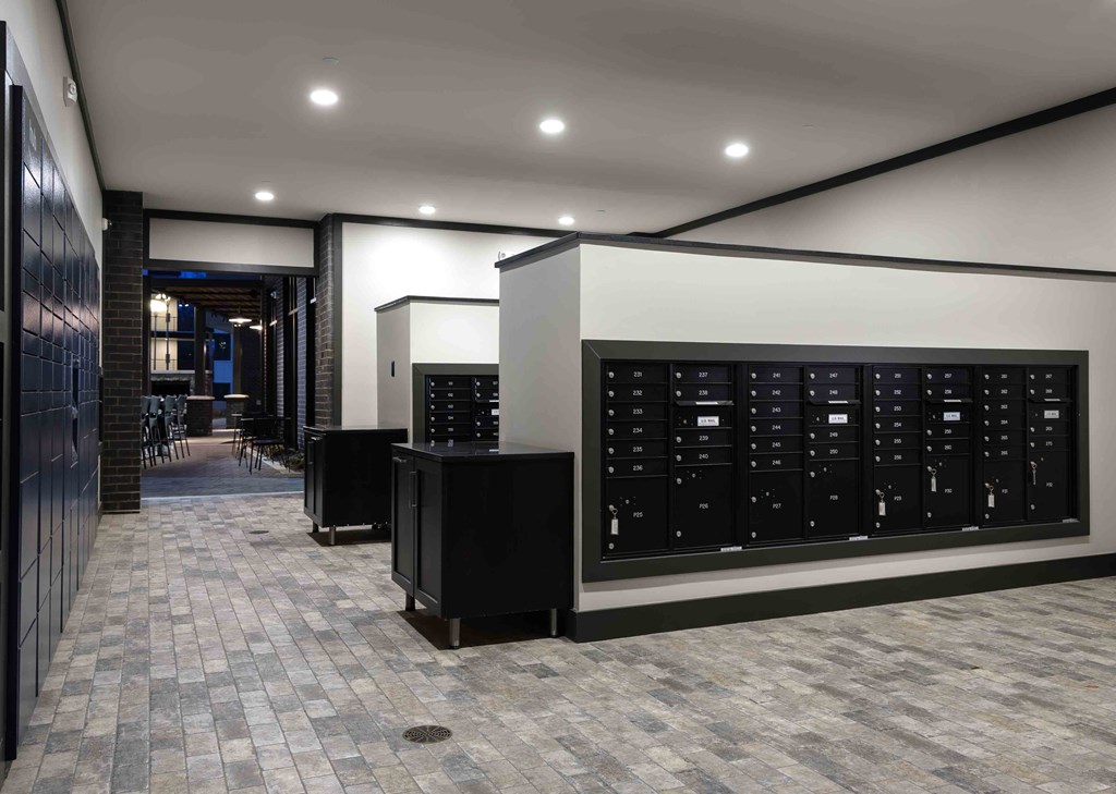 Upton Oxmoor Apartments Louisville mail center and package hub