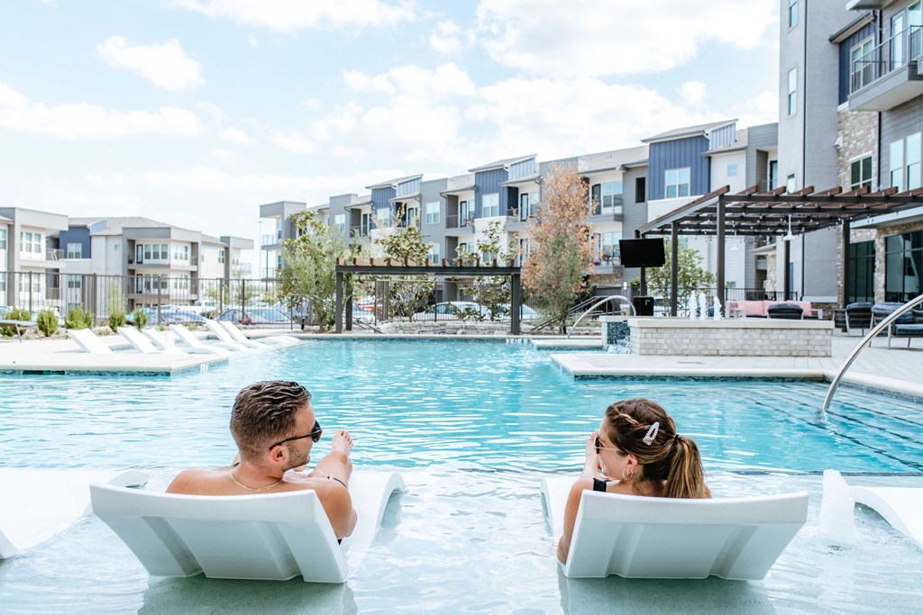 Westloop at the Diamond Interchange Irving TX relax poolside