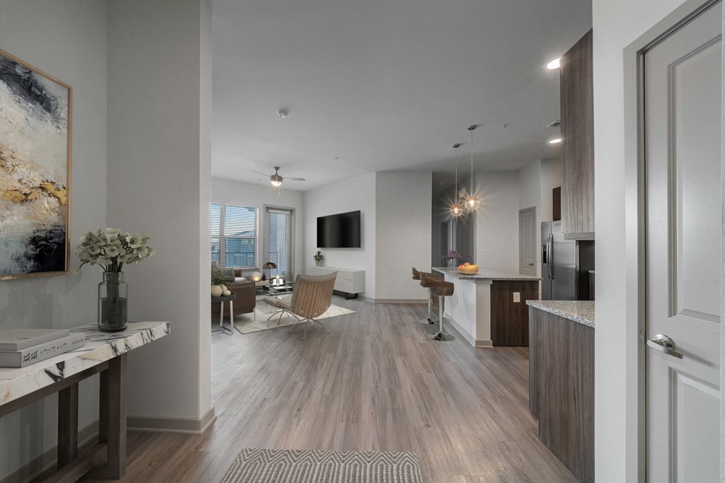 Westloop at the Diamond Interchange Irving TX  Bower alternate floor plan entryway