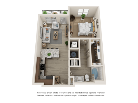 Westloop A1 Floor Plan