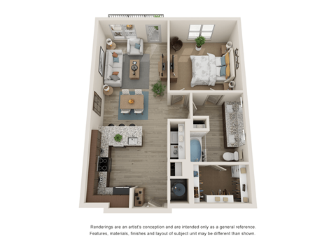 Westloop A2 Floor Plan
