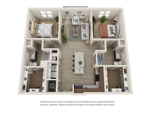 Westloop B1 Floor Plan