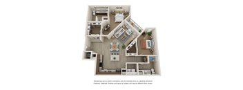 Westloop B3 and B3-2 Floor Plan