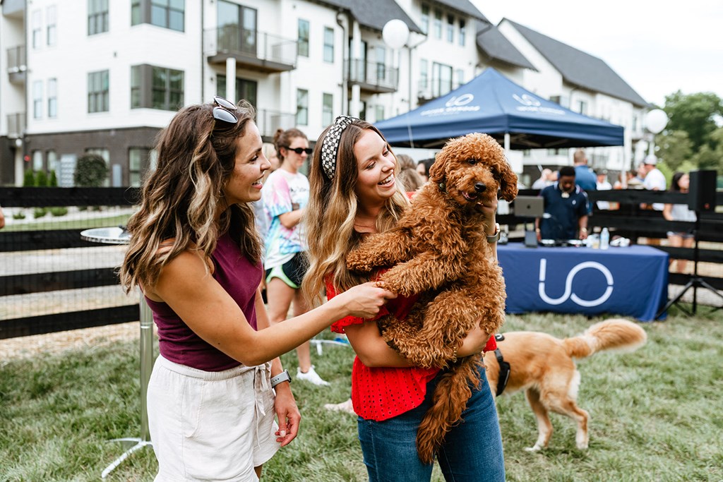 Upton Oxmoor Apartments Louisville pet-friendly community with dog park