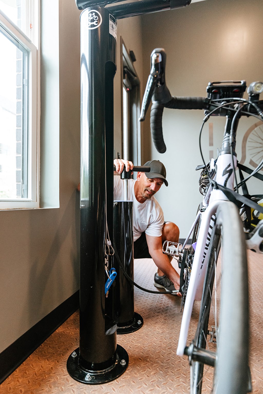 Upton Oxmoor Apartments Louisville bike repair station