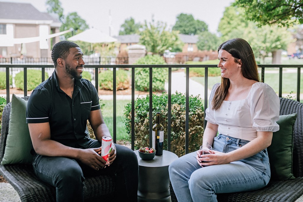 Hurstbourne Grand Apartments Louisville covered patios with beautiful views