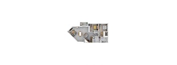 Ridgewood *Accessible 2  Bed   2  Bath   1,385 Sq. Ft. at Woodstone at Metro North Crossing Apartments, Kansas City