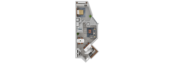 VISTA 04 Floorplan at Vista Condominiums, Kansas City