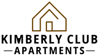 Kimberly Club Apartments logo with a house icon.