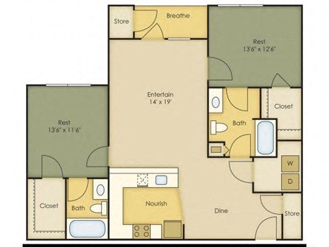1000 Azalea Park Trail 1-3 Beds Apartment for Rent - Photo Gallery 25