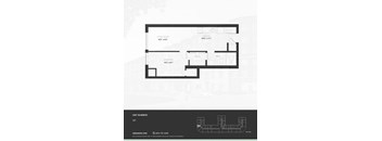 1D Floor Plan at The Woods at 180 Kanata Avenue Apartments, Kanata, ON