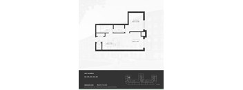 1E Floor Plan at The Woods at 180 Kanata Avenue Apartments, Kanata, K2T 0T4