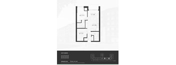2Ai Floor Plan at The Woods at 180 Kanata Avenue Apartments, Ontario