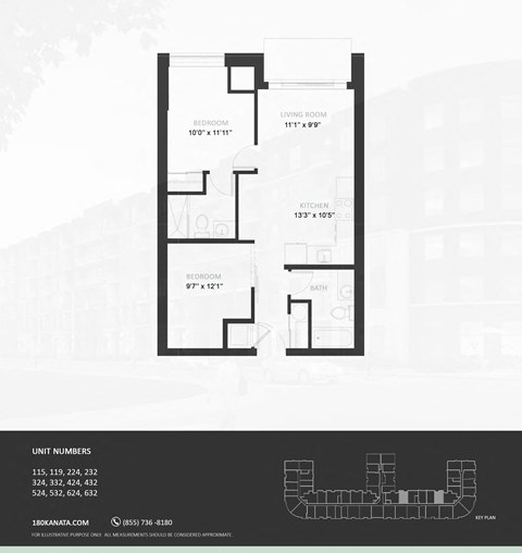 2Ai Floor Plan at The Woods at 180 Kanata Avenue, Kanata, ON
