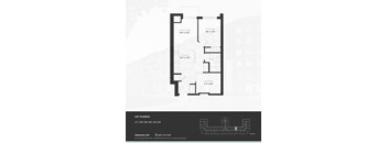 2BBi Floor Plan at The Woods at 180 Kanata Avenue Apartments, Kanata, ON