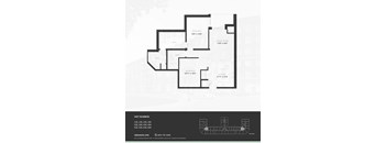 2Ci Floor Plan at The Woods at 180 Kanata Avenue Apartments, Kanata
