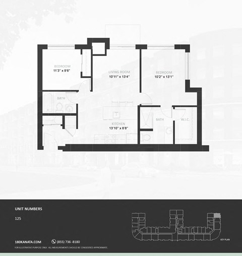 2GE Floor Plan at The Woods at 180 Kanata Avenue, Kanata, K2K 3L9