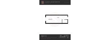 A brochure for Sante Apartments in Kingston, ON.