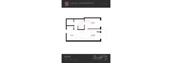 A black and white image of a floor plan for a apartment complex.