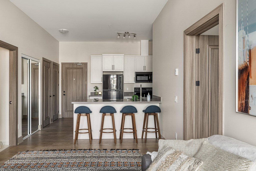 a view of the kitchen and living at 2274 Princess St., Kingston, Ontario