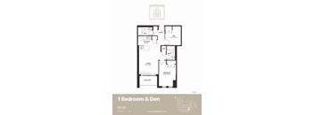 1Qa Floor Plan at 150 Marketplace, Ottawa, ON