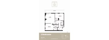 2Zd Floor Plan at 150 Marketplace, Ottawa, Ontario