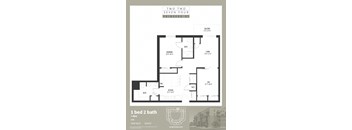 floor plan of the 2nd level of two two seven four bedroom apartment