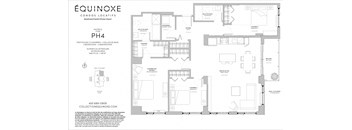 a floor plan of a condo