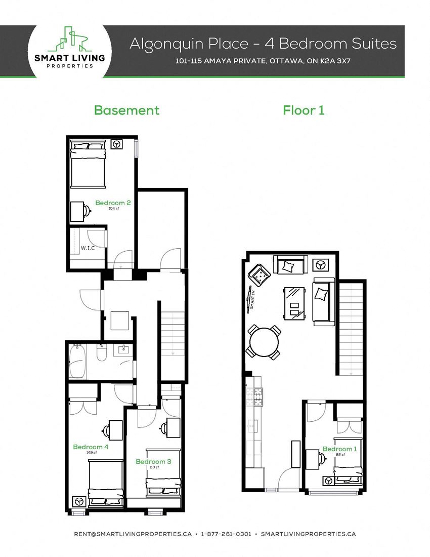 4 Bedroom - 1 Bath