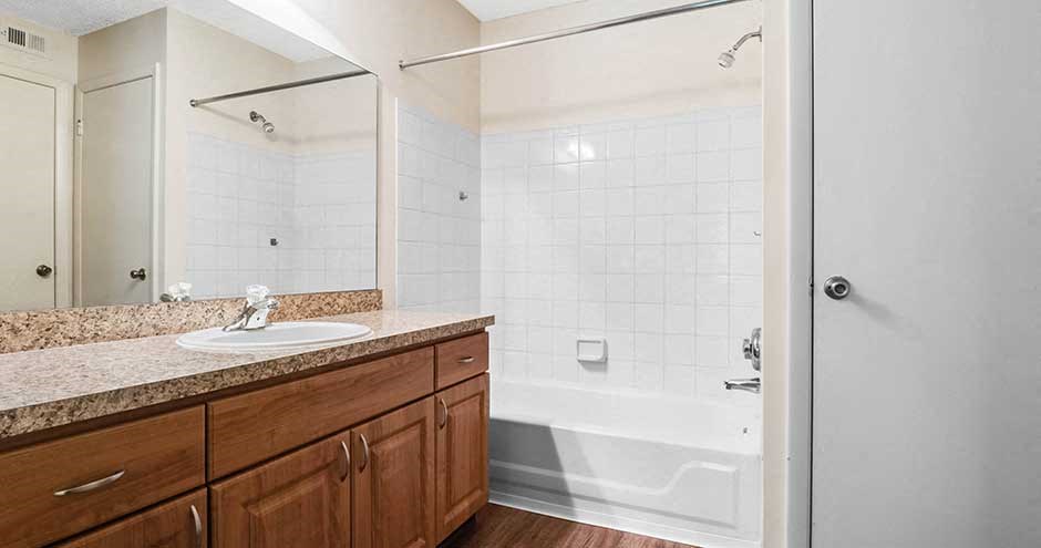 Luxurious Bathroom at Newport Colony Apartment Homes, Casselberry, FL