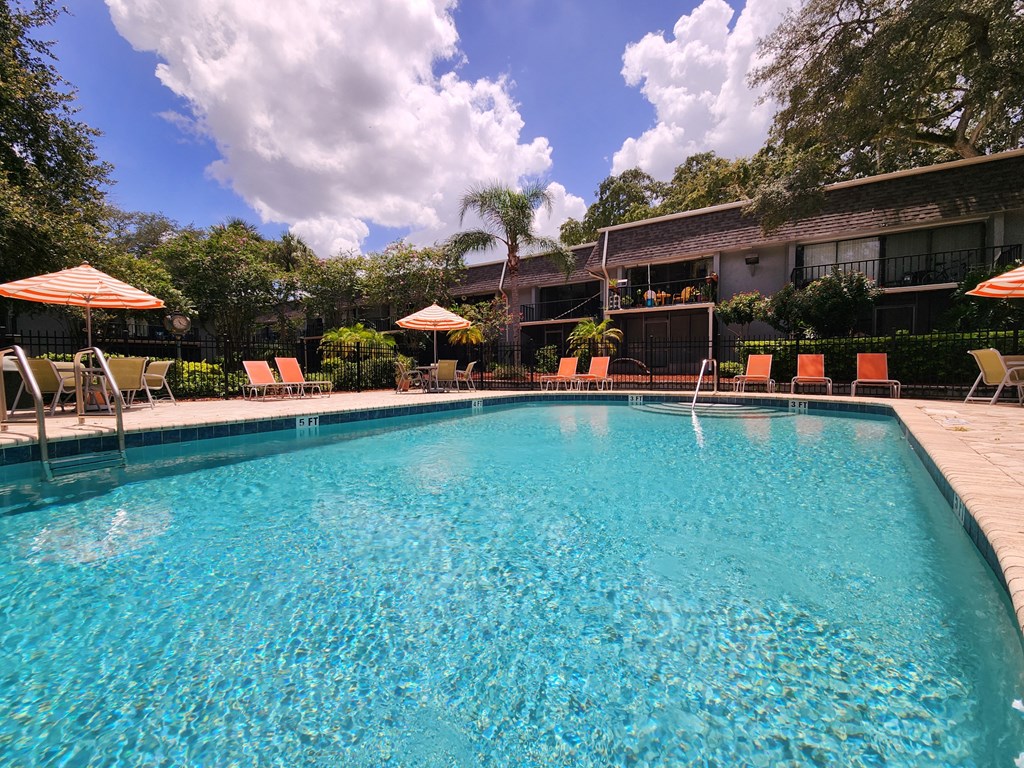 the swimming pool at the resort at governors residence at Greenwich Commons Apartment Homes, Tampa, FL
